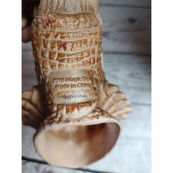 Dinosaur Triceratops Hand Puppet Magic Time 2018 Flexible Rubber - Picture 9 of 9